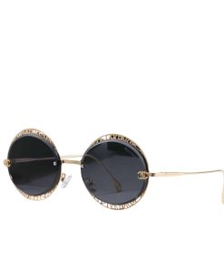 Chanel Soleil Vintage Sunglasses Black