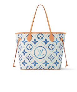 Alternative view of Louis Vuitton Neverfull MM Autres Toiles Monogram Lagoon 31Cm M11263