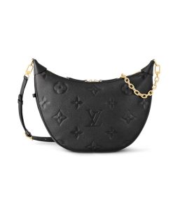 Alternative view of Louis Vuitton Loop Hobo Monogram Empreinte Black 37Cm M46739