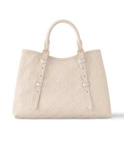 Louis Vuitton Babylone Tote PM Bag Cream 30Cm M11394