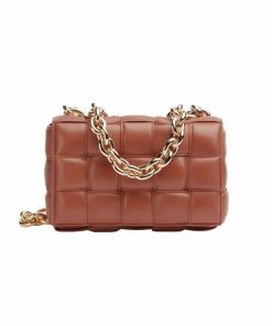 Alternative view of Bottega Veneta Chain Cassette Crossbody Bag In Maple 26Cm