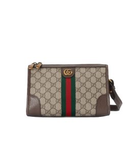 Alternative view of Gucci Ophidia Gg Messenger Bag Beige Ebony 25Cm 752581 96Iwt 8745