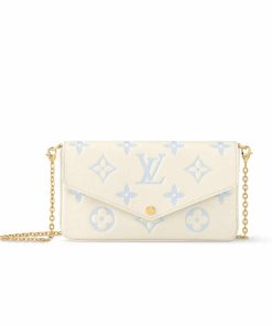 Alternative view of Louis Vuitton Félicie Pochette Bag Candy Blue 21Cm M83025