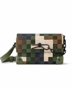 Alternative view of Louis Vuitton Steamer Wearable Wallet Damier Green 17Cm M83172