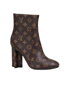 Louis Vuitton Silhouette Ankle Boot Monogram Brown