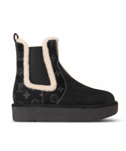 Alternative view of Louis Vuitton Aspen Chelsea Ankle Boot Black 1Adc6V
