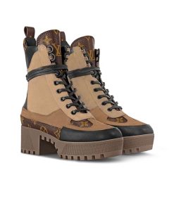 Alternative view of Louis Vuitton Laureate Desert Boot Beige 1A4Xyg