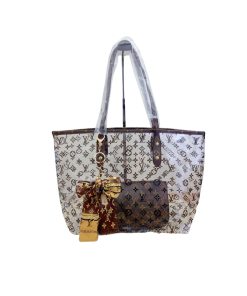 Louis Vuitton Transparent Tote Black 44Cm