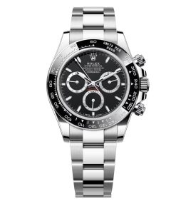 Alternative view of Rolex Oyster Perpetual Cosmograph Daytona Black 40Mm M126500Ln 0002