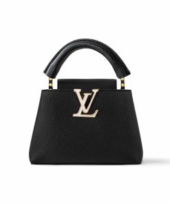 Alternative view of Louis Vuitton Capucines Mini Black 21Cm
