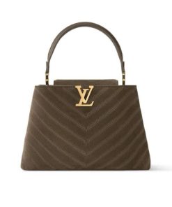 Louis Vuitton Capucines BB Bag Dark Brown 27Cm
