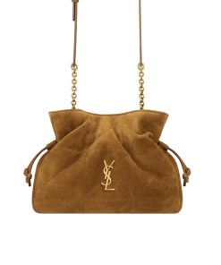 Saint Laurent Jamie Shoulder Pouch In Caramel Cognac 26Cm 8627121U8P72916