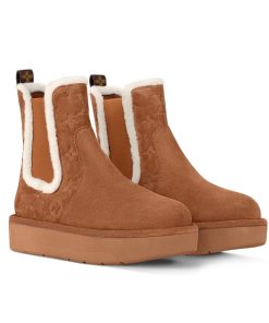 Alternative view of Louis Vuitton Aspen Chelsea Ankle Boot Cognac Brown 1Adc7T