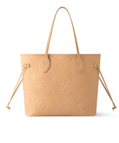 Alternative view of Louis Vuitton Neverfull MM Monogram Empreinte Leather Sand 31Cm M14319