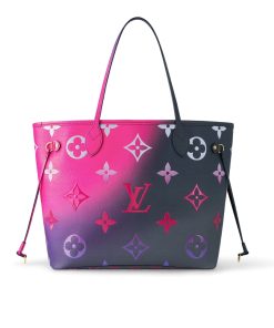 Alternative view of Louis Vuitton Neverfull MM Midnight Fuchia 31Cm M20511