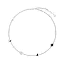 Alternative view of Louis Vuitton Lv Spike Charms Necklace Silver M01717