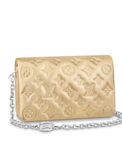 Alternative view of Louis Vuitton Pochette Coussin Monogram Gold 20Cm M80999