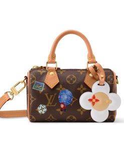Alternative view of Louis Vuitton Nano Speedy Monogram Snowy Pearl 16Cm M15330