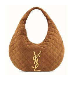 Alternative view of Saint Laurent Icare Hobo In Quilted Caramel Cognac 42Cm 858160AAF9P2916