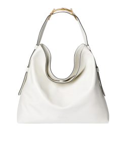 Gucci Beatrix Large Tote Bag White Leather 40Cm 850546 Aafk4 9050