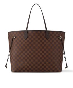Alternative view of Louis Vuitton Neverfull GM Damier Ebene Light Pink 39Cm N41357