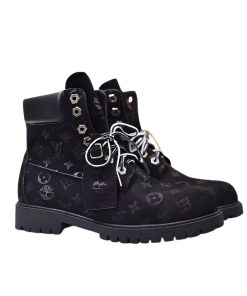 Louis Vuitton X Timberland 6 In Ankle Boot Black 1Ad73B