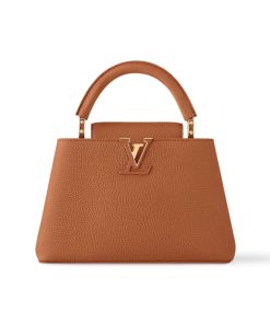 Alternative view of Louis Vuitton Capucines BB Tan Brown 27Cm M25089