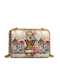 Alternative view of Louis Vuitton Twist MM Epi Floral Beige 23Cm