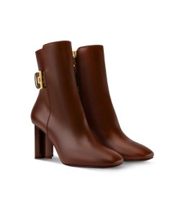 Alternative view of Louis Vuitton Silhouette Ankle Boot Brown 1Aifg7