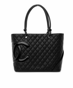 Alternative view of Chanel Cambon Line Large Tote Bag In Black 41Cm A25169