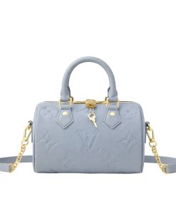 Louis Vuitton Speedy Bandoulière 20 Bag Light Blue 20Cm