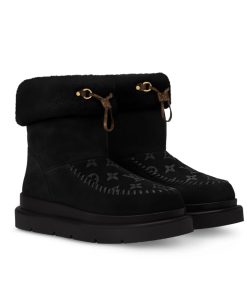 Alternative view of Louis Vuitton Cortina Ankle Boot Black 1Aiuel