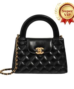 Alternative view of [Super Vip 1:1] Chanel Kelly Bag Black 19Cm As4416 B14296 94305