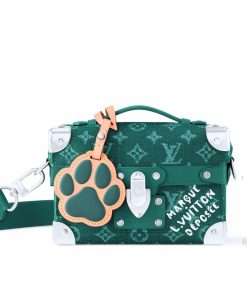 Alternative view of Louis Vuitton Soul Trunk Bag Green 19Cm M12686