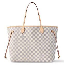 Louis Vuitton Neverfull GM Damier Azur Canvas Beige 39Cm N40602