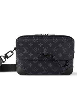 Alternative view of Louis Vuitton Steamer Messenger Monogram Black 24Cm M46795