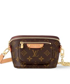 Louis Vuitton Mini Bumbag Bag Monogram Canvas 17Cm M82335