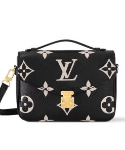 Louis Vuitton Pochette Métis Bag Black 25Cm M45773