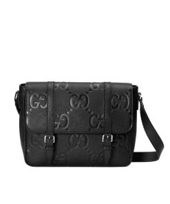 Alternative view of Gucci Gg Jumbo Medium Messeger Bag Black 31Cm 760234 Aaby0 1000