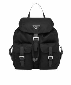 Prada Re Nylon Medium Backpack Black 30Cm 1Bz677 Rv44 F0002 V Ooo
