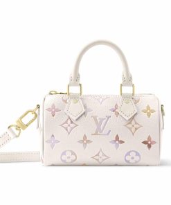 Alternative view of Louis Vuitton Nano Speedy Dream Beige 16Cm M25591