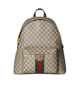 Alternative view of Gucci Ophidia Medium Backpack Beige And Dark Brown 41Cm 834466 Faeoj 9747