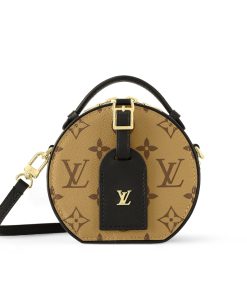 Louis Vuitton Mini Boite Chapeau Monogram Reverse 13Cm M68276