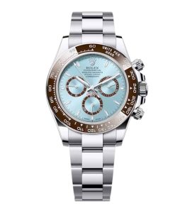 Alternative view of Rolex Cosmograph Daytona Silver Blue 40Mm 126506 0002