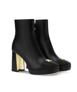 Alternative view of Louis Vuitton Swing Platform Ankle Black 1Aiczx