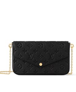Louis Vuitton Félicie Pochette Black 21Cm M82477