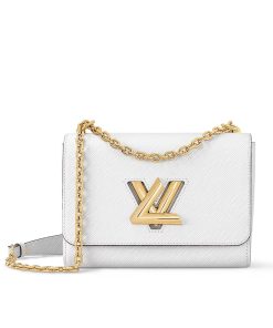 Louis Vuitton Twist MM White 23Cm M21111