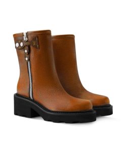 Alternative view of Louis Vuitton Lv Beaubourg Ankle Boot Brown 1Aideg