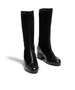 Chanel Métiers Dart High Boots Black G46591 B21102 94305