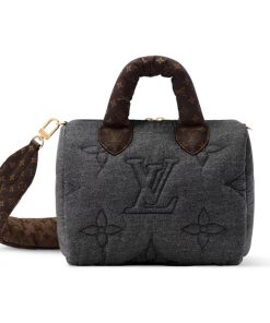 Louis Vuitton Speedy Bandouliere 25 Black Jeans 25Cm M26956